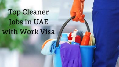 Top Cleaner Jobs in UAE with Work Visa