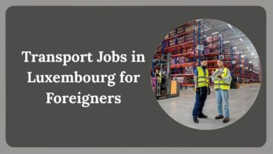 Transport Jobs in Luxembourg for Foreigners