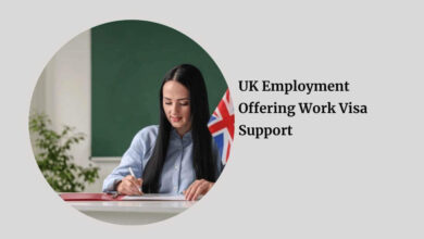 UK Employment Offering Work Visa Support