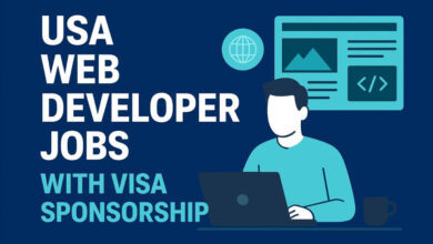 USA Web Developer Jobs with Visa Sponsorship