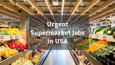 Urgent Supermarket Jobs in USA