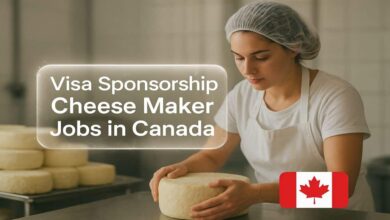 Visa Sponsorship Cheese Maker Jobs in Canada