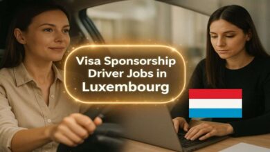 Visa Sponsorship Driver Jobs in Luxembourg
