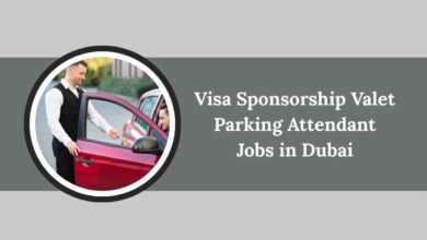 Visa Sponsorship Valet Parking Attendant Jobs in Dubai