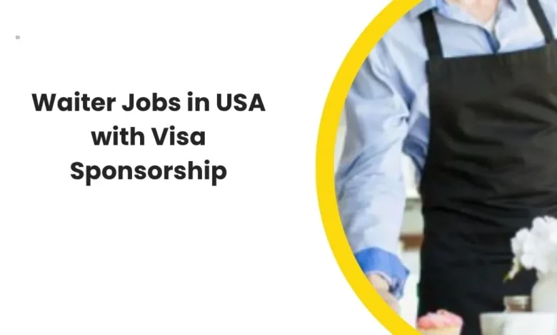 Waiter Jobs in USA