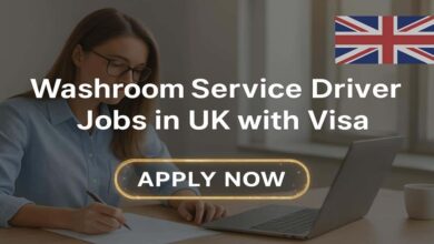 Washroom Service Driver Jobs in UK with Visa