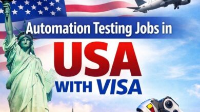 Automation Testing Jobs in USA with Visa