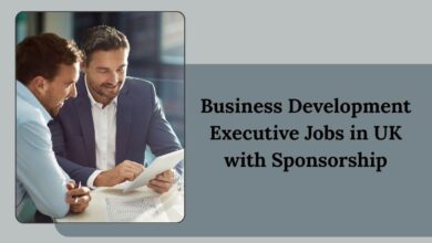 Business Development Executive Jobs in UK with Sponsorship