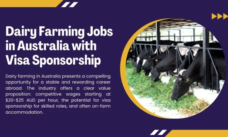 Dairy Farming Jobs in Australia