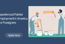 Experienced Painter Employment in America For Foreigners