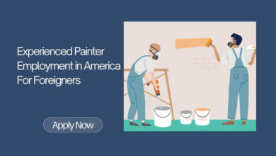 Experienced Painter Employment in America For Foreigners