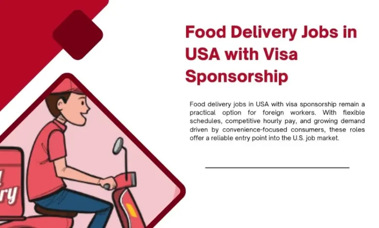 Food Delivery Jobs in USA