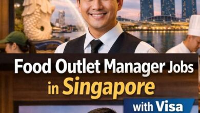 Food Outlet Manager Jobs in Singapore with Visa