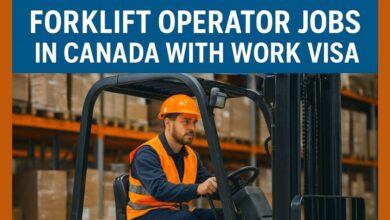 Forklift Operator Jobs in Canada with Work Visa