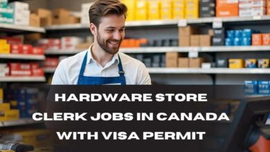 Hardware Store Clerk Jobs in Canada with Visa Permit