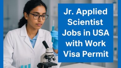 Jr. Applied Scientist Jobs in USA with Work Visa Permit