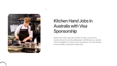 Kitchen Hand Jobs in Australia