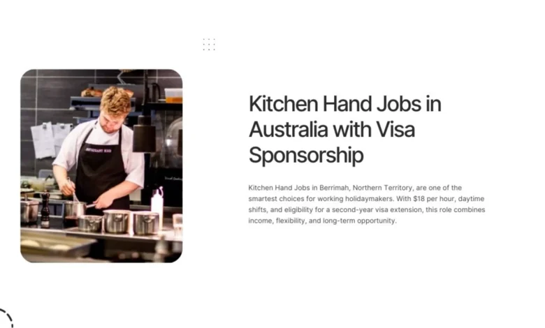 Kitchen Hand Jobs in Australia