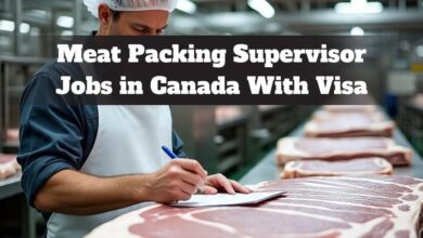 Meat Packing Supervisor Jobs in Canada With Visa