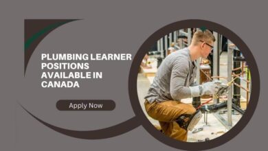 Plumbing Learner Positions Available In Canada
