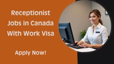 Receptionist Jobs in Canada With Work Visa