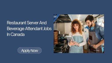 Restaurant Server And Beverage Attendant Jobs In Canada