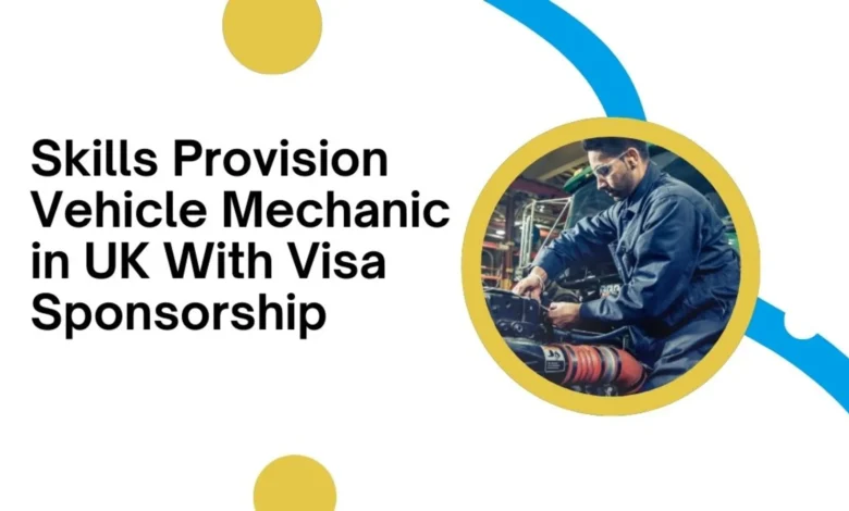 Skills Provision Vehicle Mechanic in UK