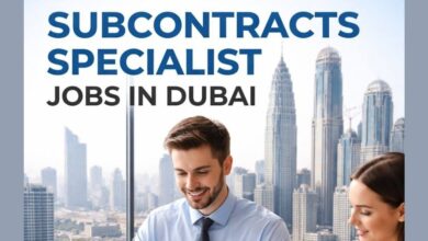 Subcontracts Specialist Jobs in Dubai