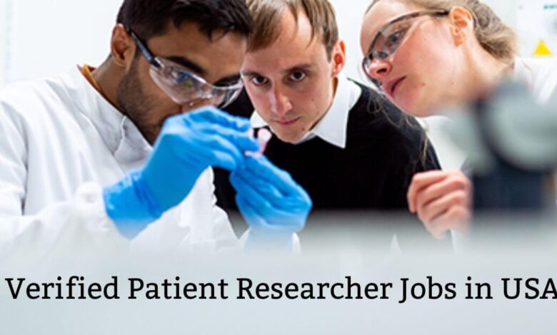 Verified Patient Researcher Jobs in USA