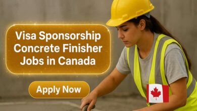 Visa Sponsorship Concrete Finisher Jobs in Canada