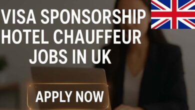 Visa Sponsorship Hotel Chauffeur Jobs in UK