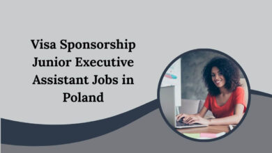 Visa Sponsorship Junior Executive Assistant Jobs in Poland
