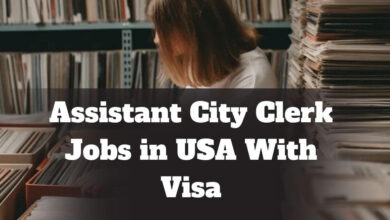 Assistant City Clerk Jobs in USA With Visa