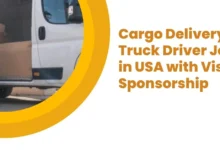 Cargo Delivery Truck Driver Job in USA 