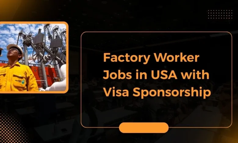 Factory Worker Jobs in USA