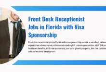 Front Desk Receptionist Job in Florida