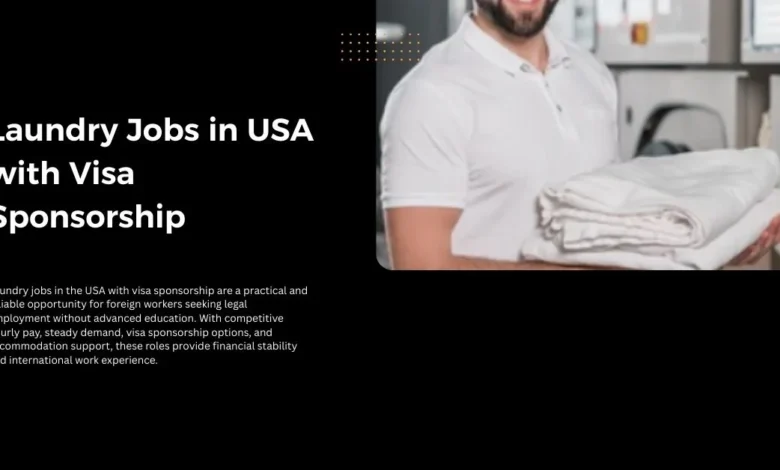 Laundry Jobs in USA