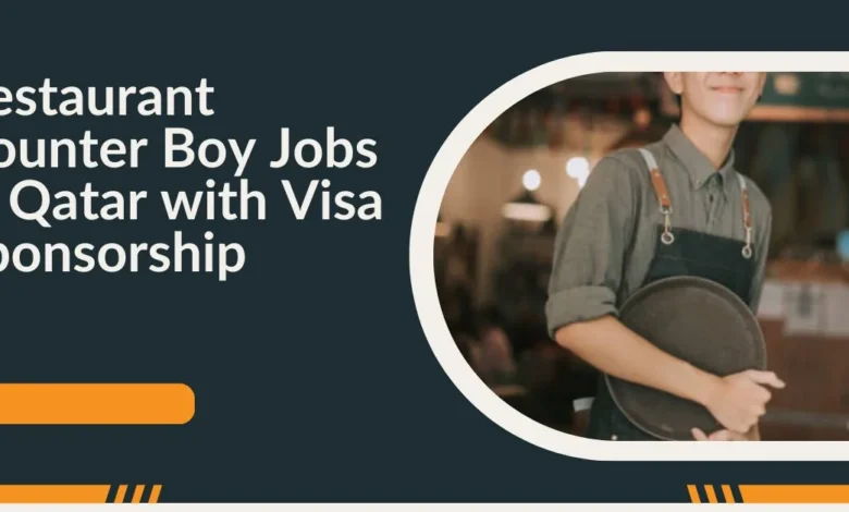 Restaurant Counter Boy Jobs in Qatar