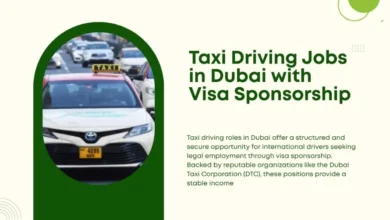 Taxi Driving Jobs in Dubai