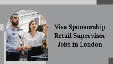 Visa Sponsorship Retail Supervisor Jobs in London