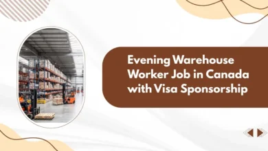 Evening Warehouse Worker Job in Canada