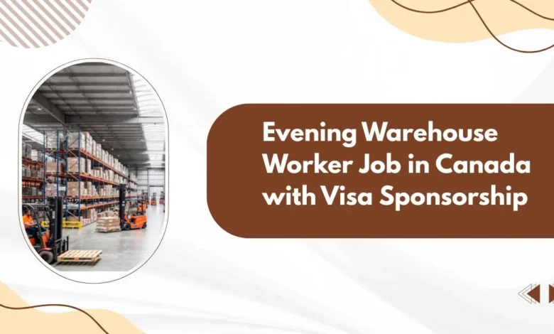 Evening Warehouse Worker Job in Canada