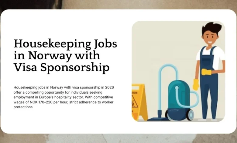 Housekeeping Jobs in Norway